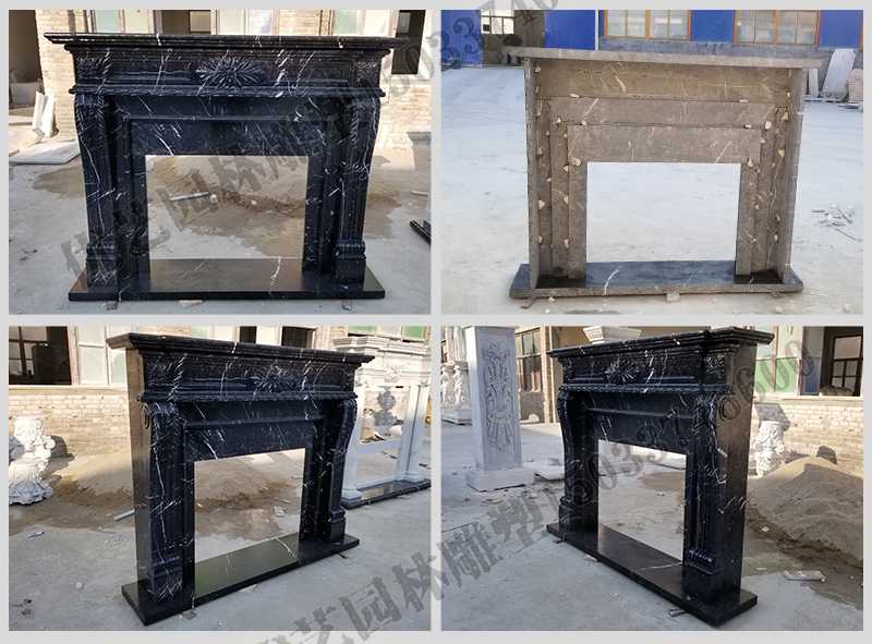 石雕壁爐架廠(chǎng)家，石雕壁爐架工廠(chǎng)，定制石雕壁爐架