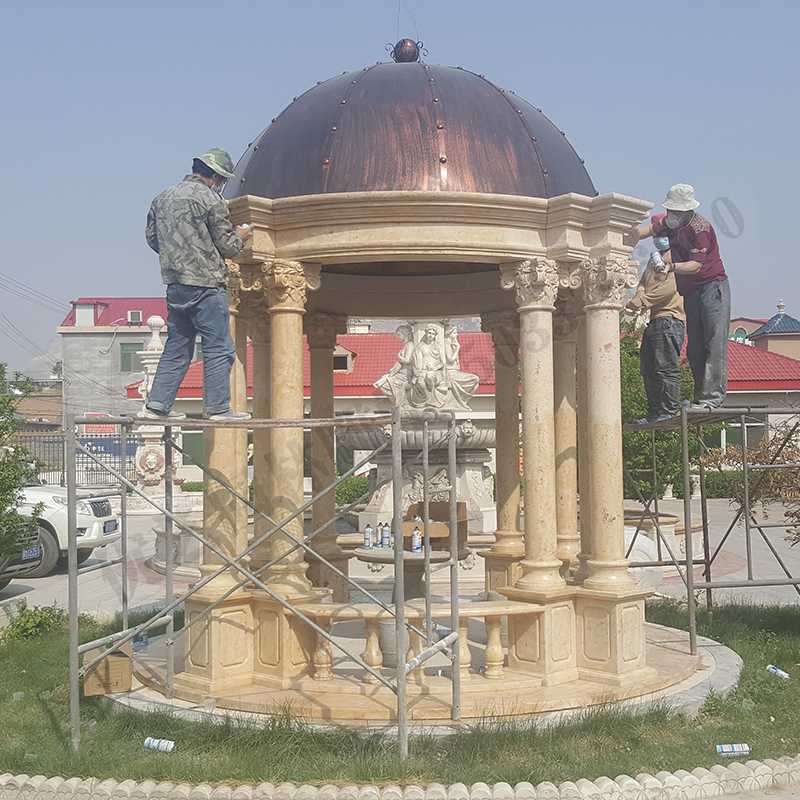 歐式景觀涼亭，歐式大理石涼亭，歐式柱子亭子